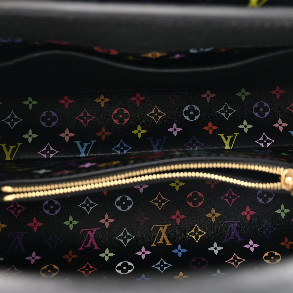 Louis Vuitton LV X TM Taurillon BB Capucines Black