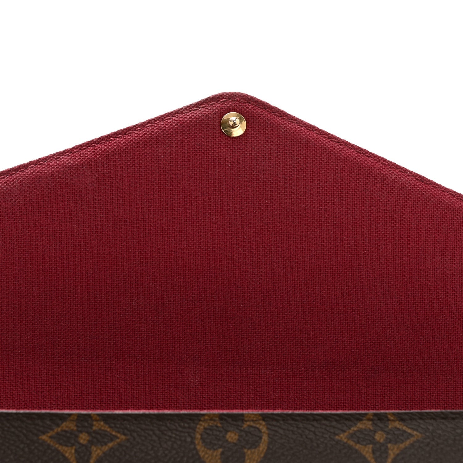 Louis Vuitton Monogram Pochette Felicie Chain Wallet Fuchsia