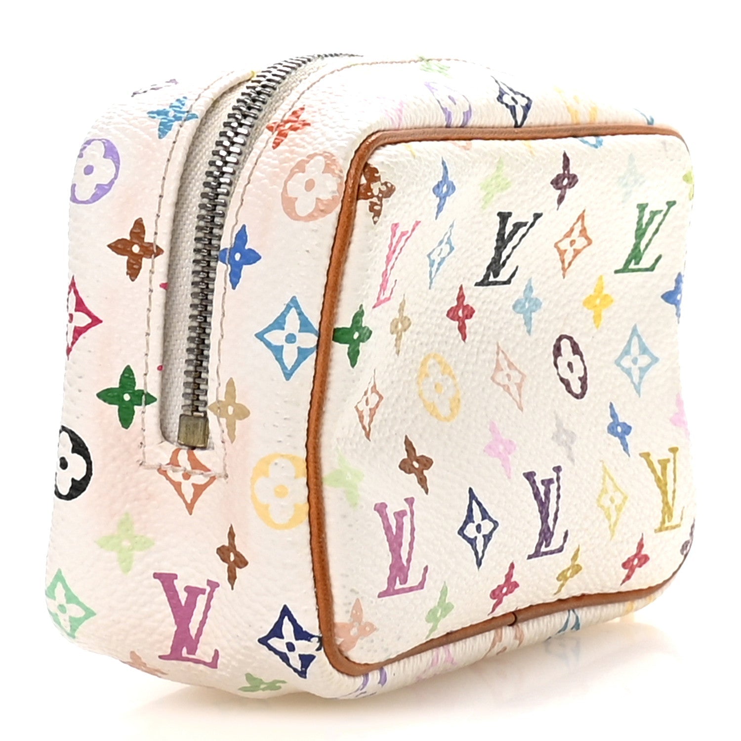 Louis Vuitton Monogram Multicolor Trousse Wapity White