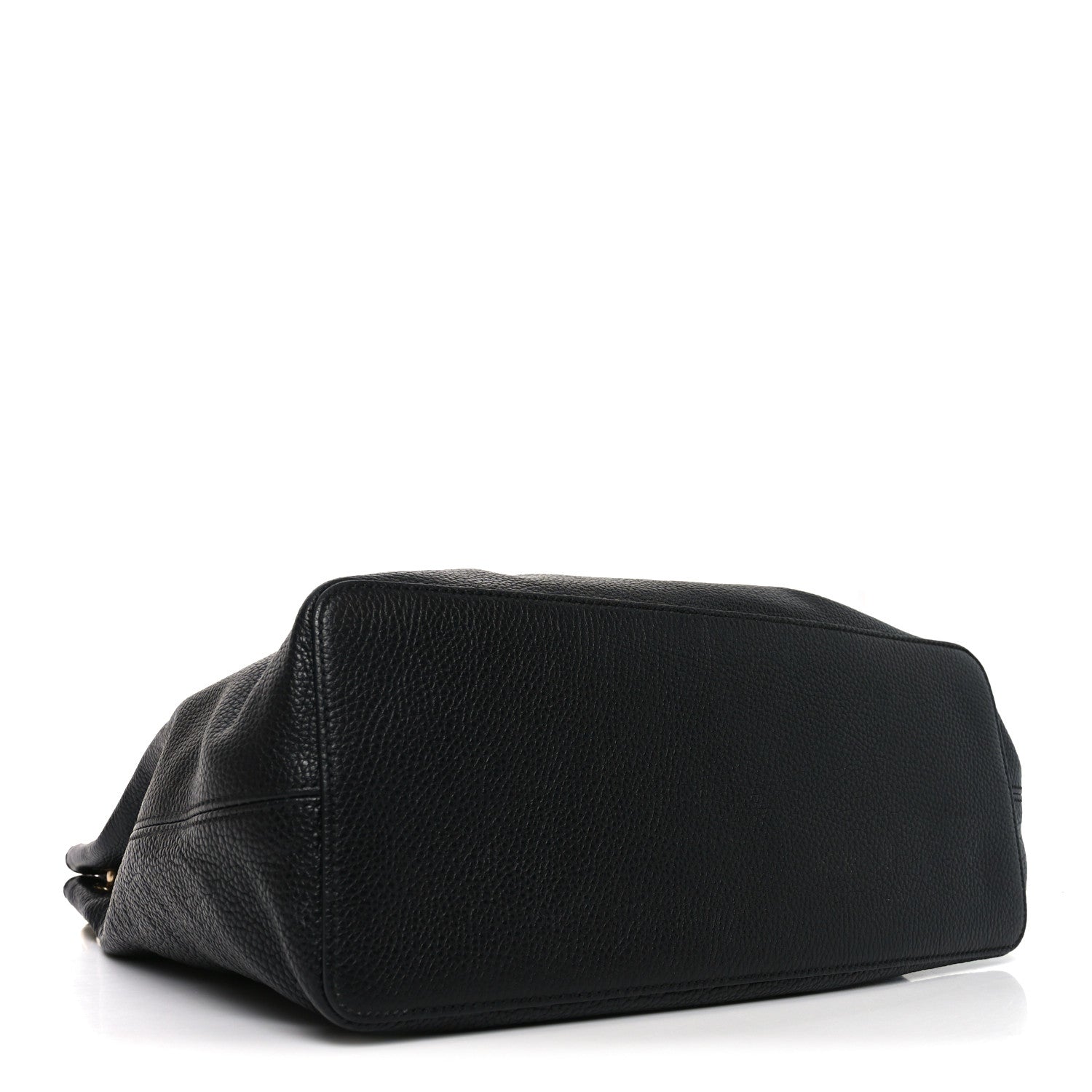 Gucci Pebbled Calfskin Large Soho Hobo Black
