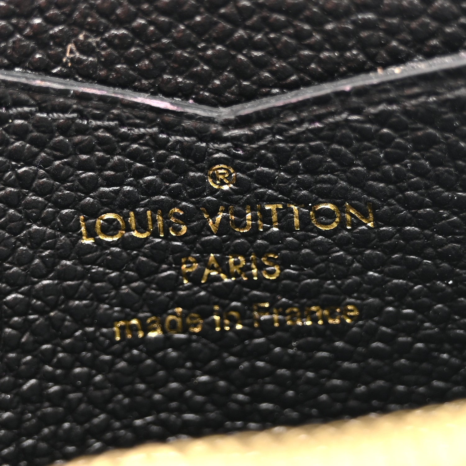 Louis Vuitton Empreinte Zippy Coin Purse Black