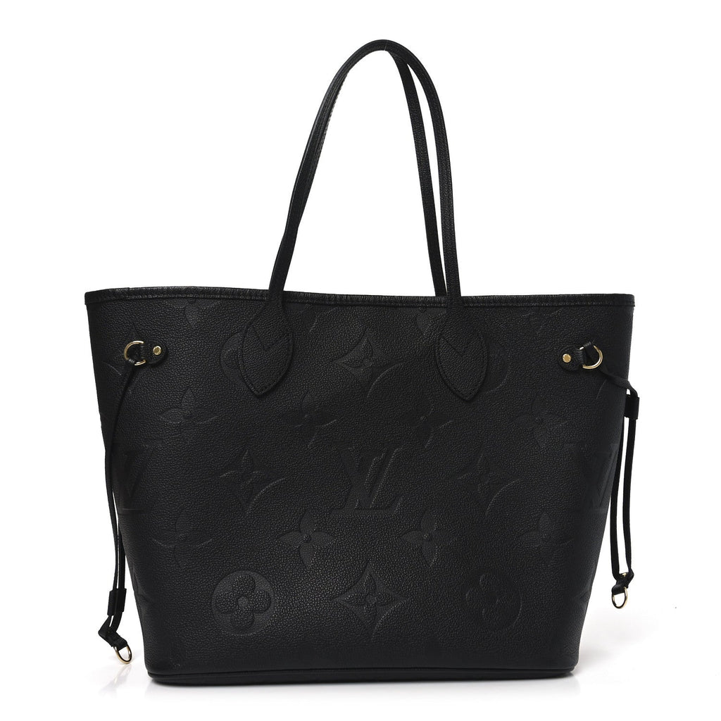 Louis Vuitton Empreinte Monogram Giant Neverfull MM Black