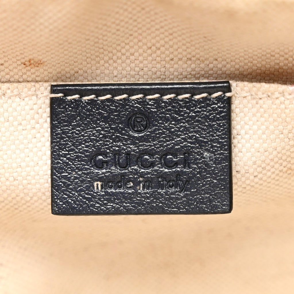Gucci Monogram Multicolor Matelasse Diagonal Small GG Marmont Chain Shoulder Bag Pink Blue