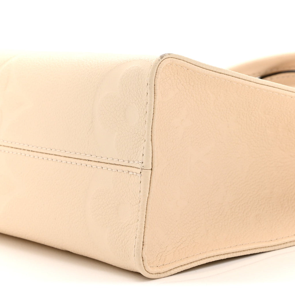 Louis Vuitton Empreinte Monogram Giant Onthego PM Cream Beige