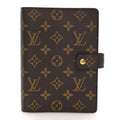 Louis Vuitton Monogram Medium Ring Agenda Cover