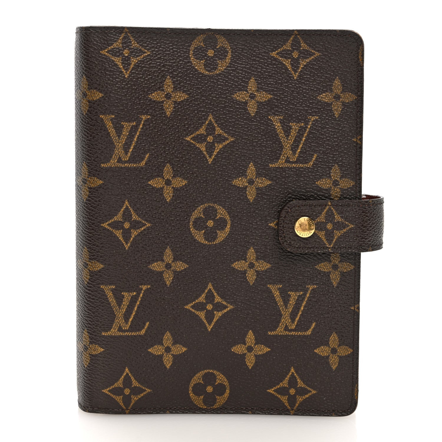 Louis Vuitton Monogram Medium Ring Agenda Cover