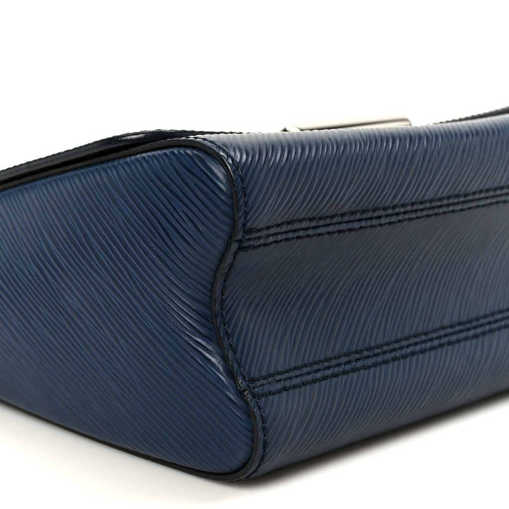 Louis Vuitton Epi Twist Shoulder Bag MM Navy