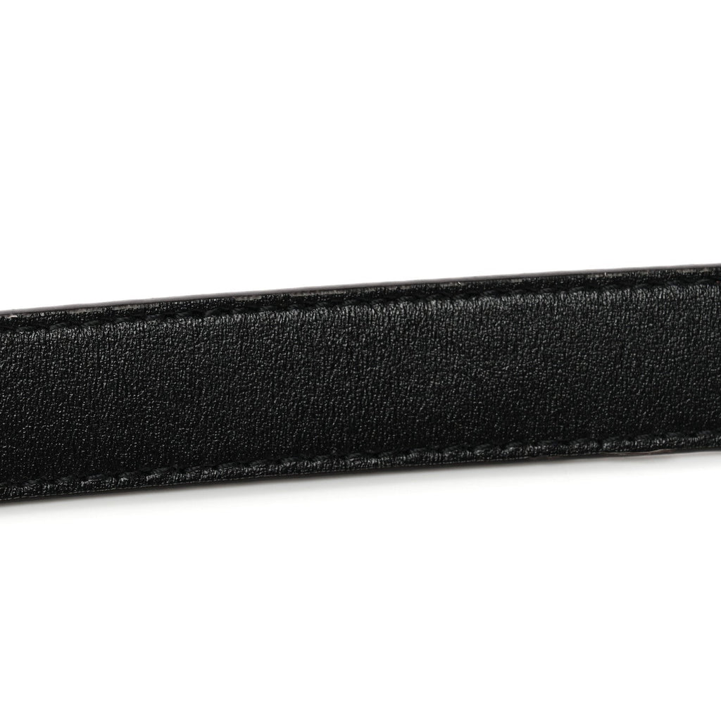 Louis Vuitton Mini Damier Ebene 25mm LV Initiales Belt 80 32