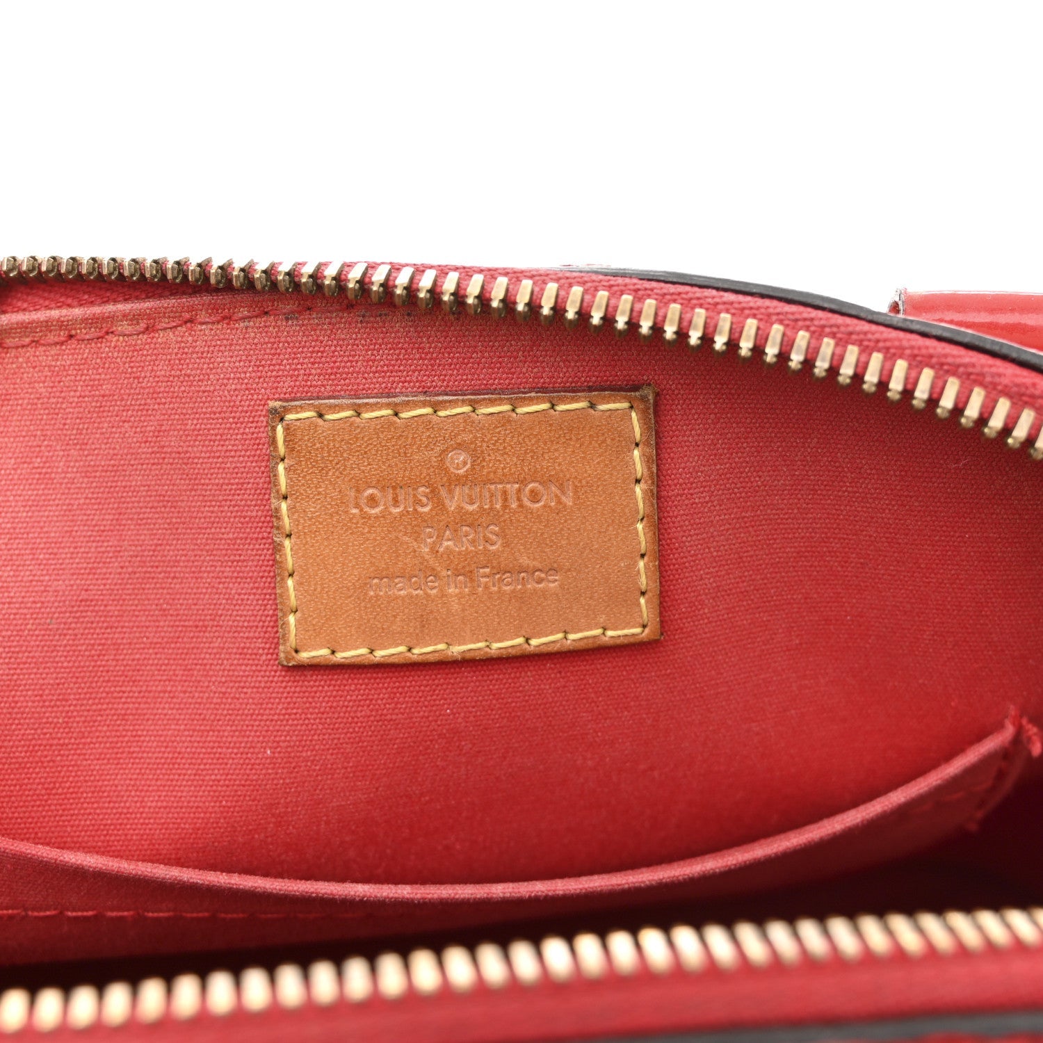 Louis Vuitton Vernis Alma BB Cherry