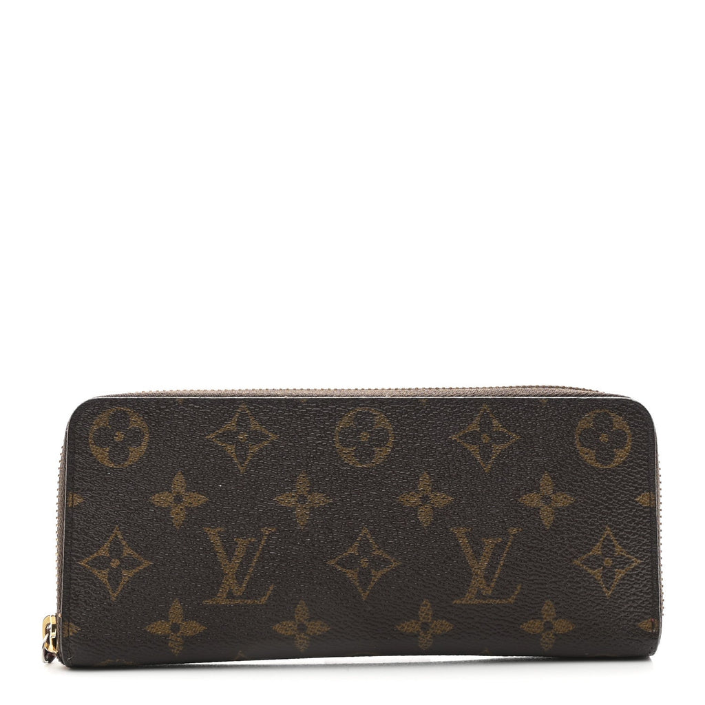 Louis Vuitton Monogram Clemence Wallet Fuchsia