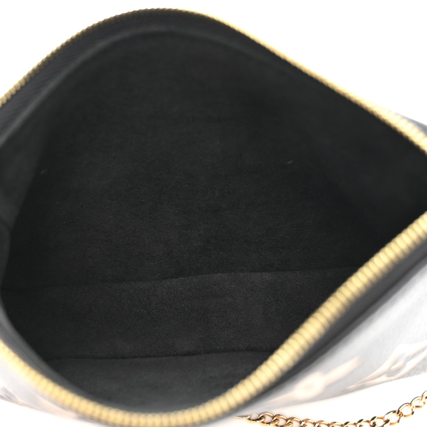 Louis Vuitton Empreinte Monogram Giant Mini Pochette Accessories Black