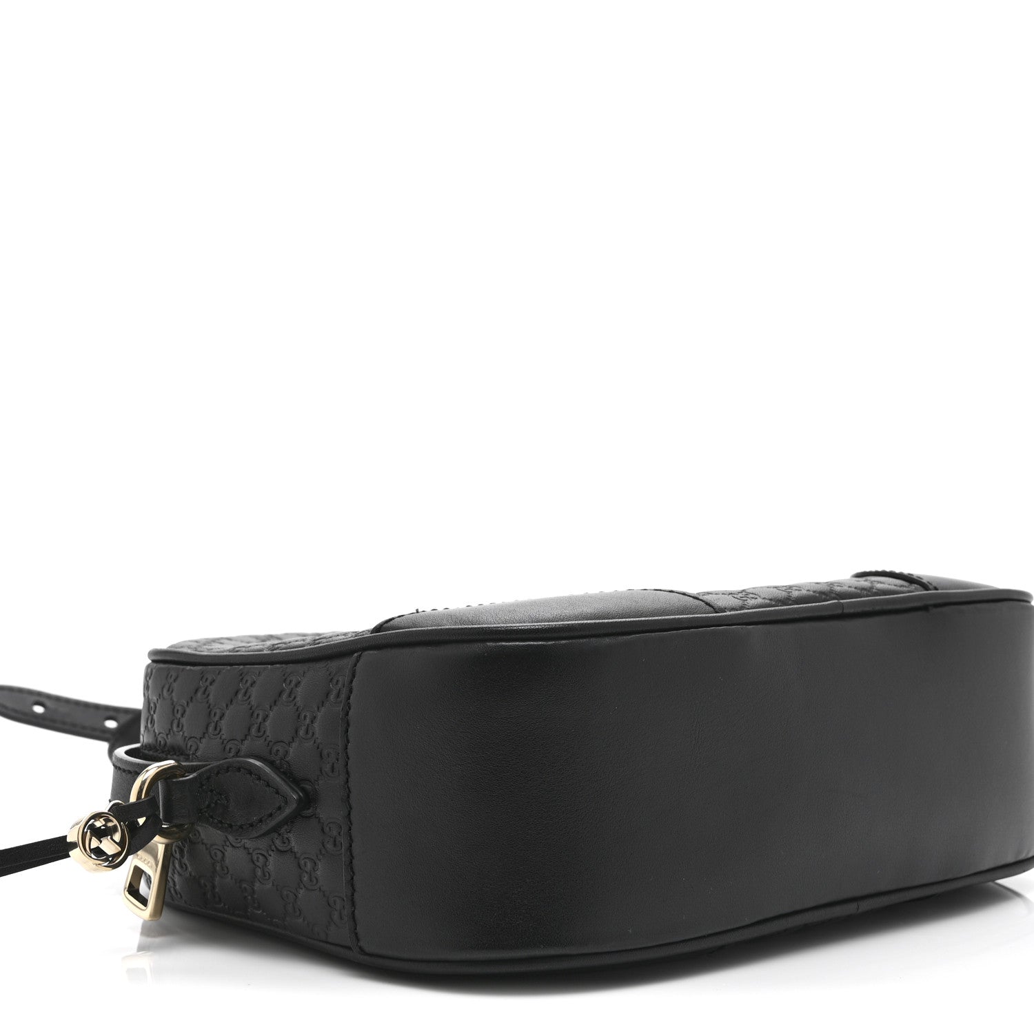 Gucci Microguccissima Mini Bree Messenger Bag Black
