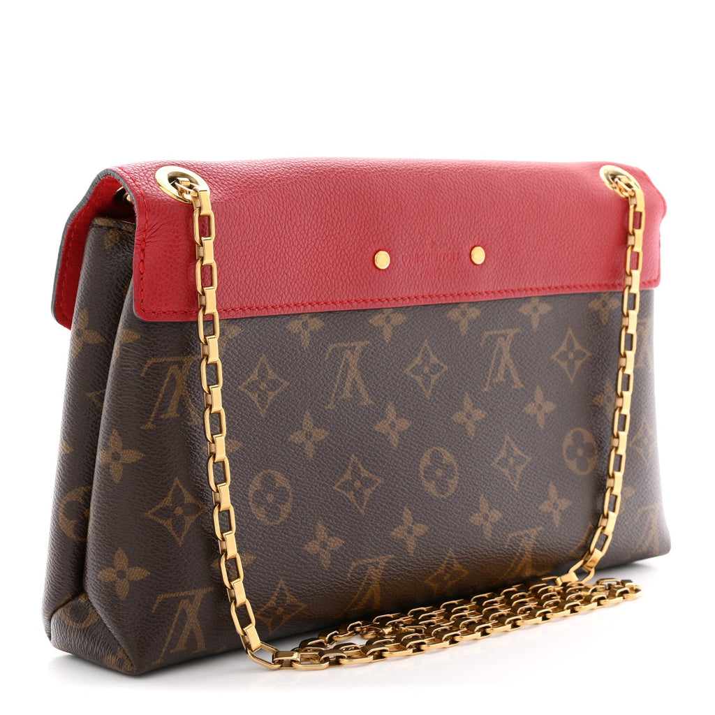 Louis Vuitton Monogram Pallas Chain Cherry