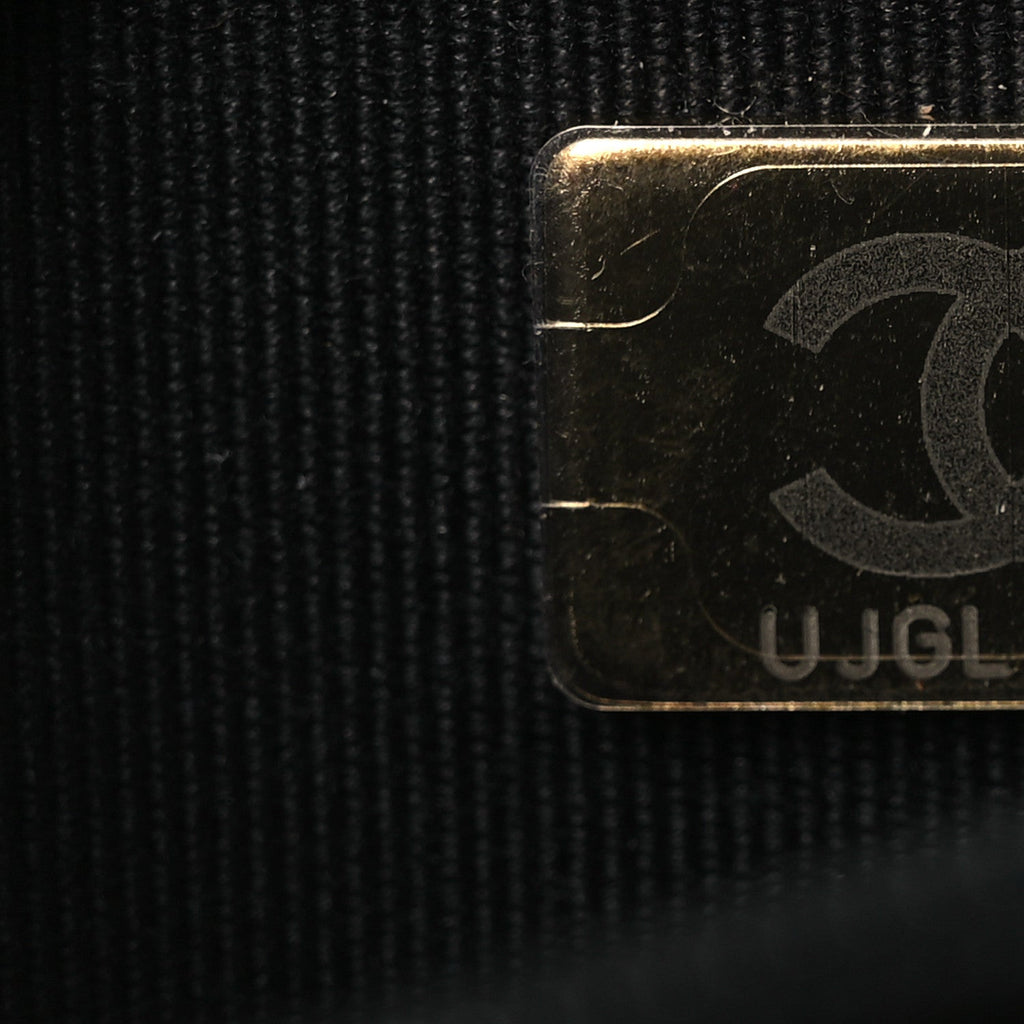 Chanel Pearly Caviar Quilted Fit For You Wallet On Chain WOC Black