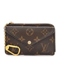 Louis Vuitton Monogram Recto Verso Card Holder Black