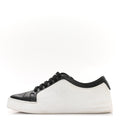 Calfskin Womens CC Sneakers 36 Black White