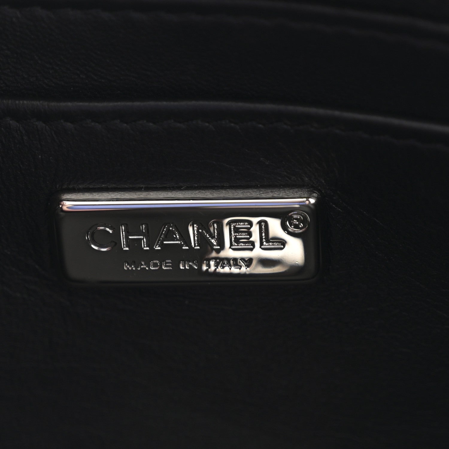 Chanel Sequin Ribbon Mini Rectangular Flap Black White