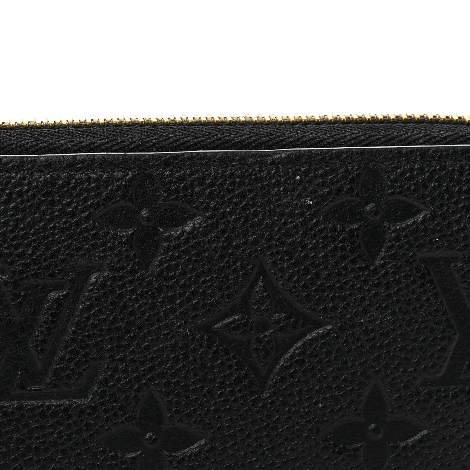 Louis Vuitton Empreinte Zippy Wallet Black