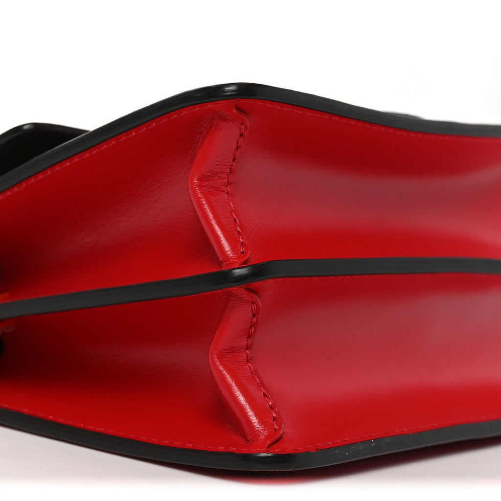 Louis Vuitton Vernis Monogram Dauphine Mini Red