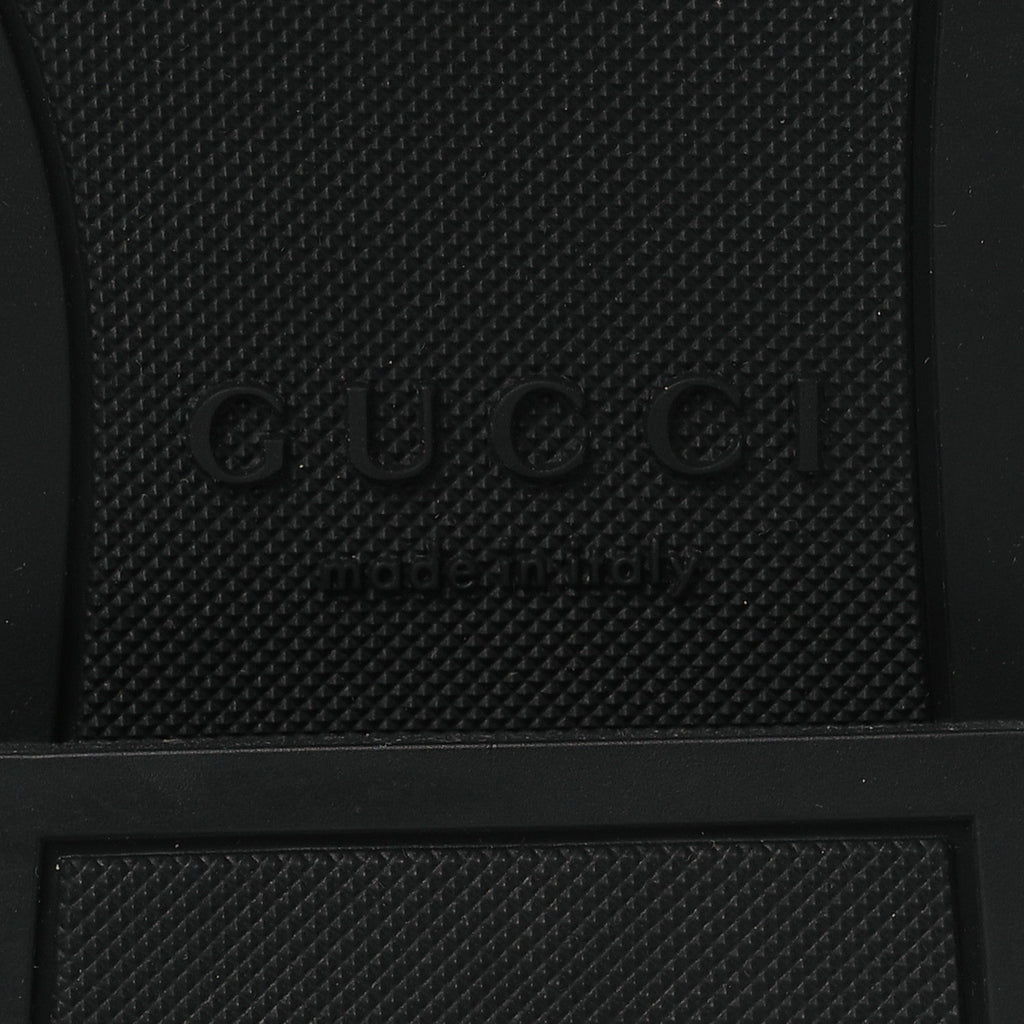 Gucci Shiny Calfskin Michelangelo Slim Horsebit Riding Boots 36 Black