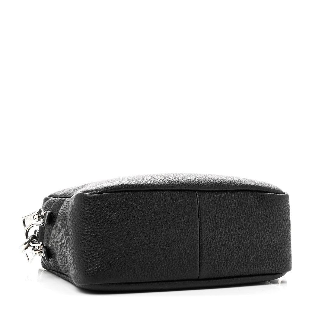 Prada Vitello Daino Soft Camera Crossbody Black