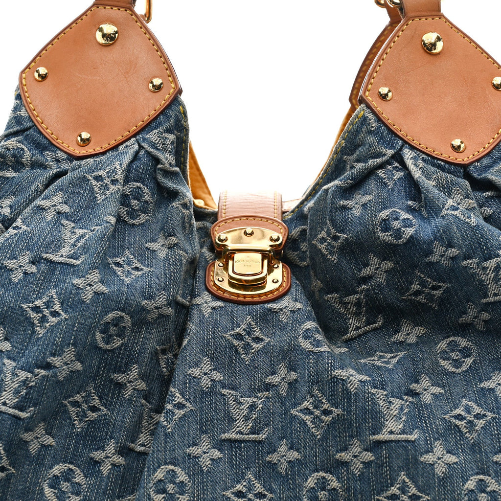 Louis Vuitton Denim Mahina XL Blue