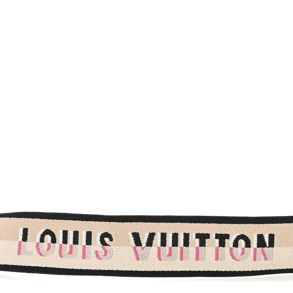 Louis Vuitton Jacquard Diane Shoulder Strap Black