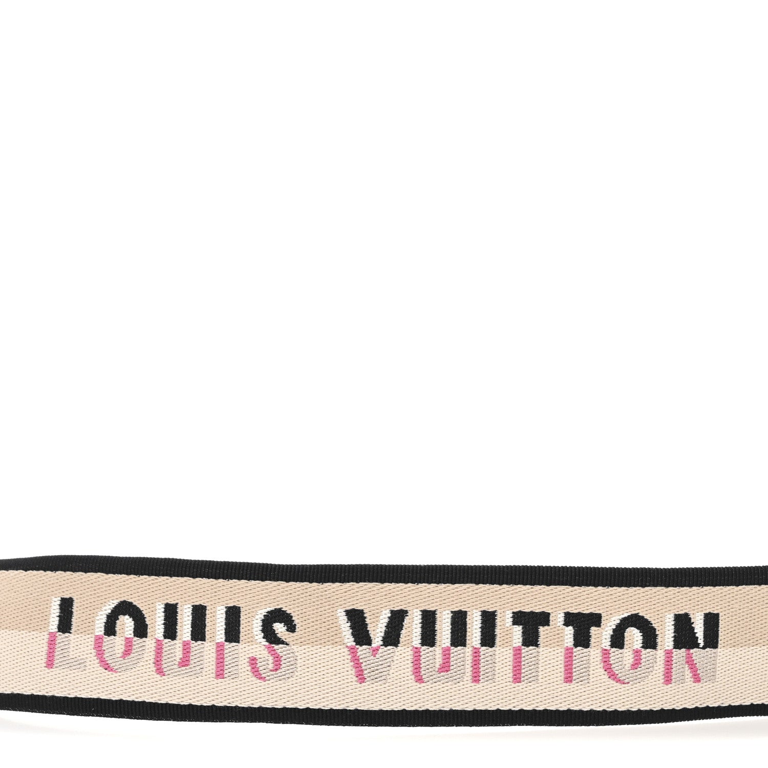 Louis Vuitton Jacquard Diane Shoulder Strap Black