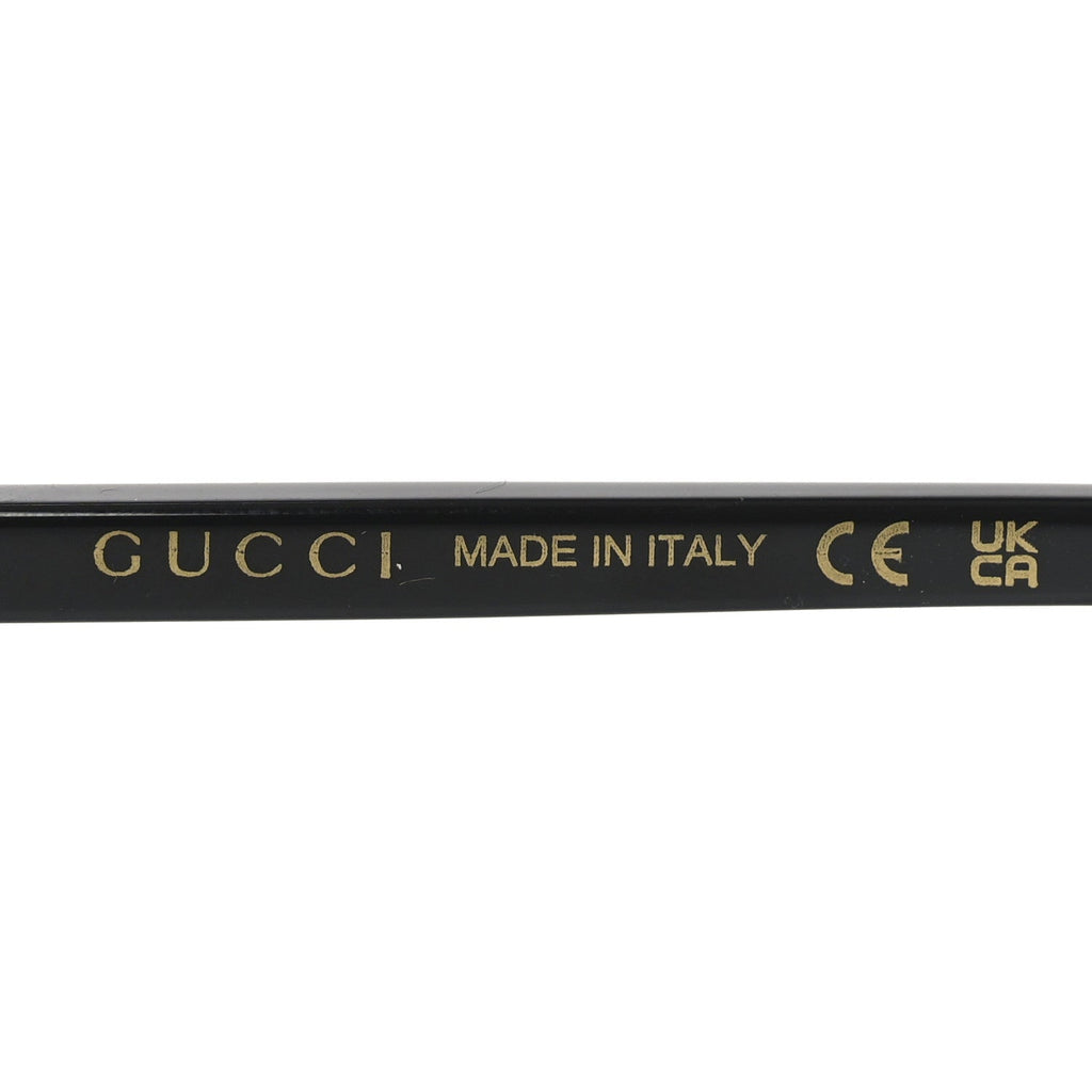 Gucci Acetate Crystal Rectangle Sunglasses GG1681S Black