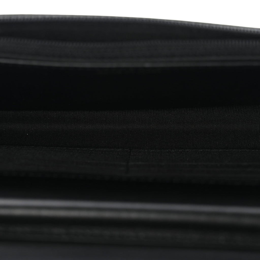 Chanel Caviar Quilted Boy Wallet On Chain WOC Black