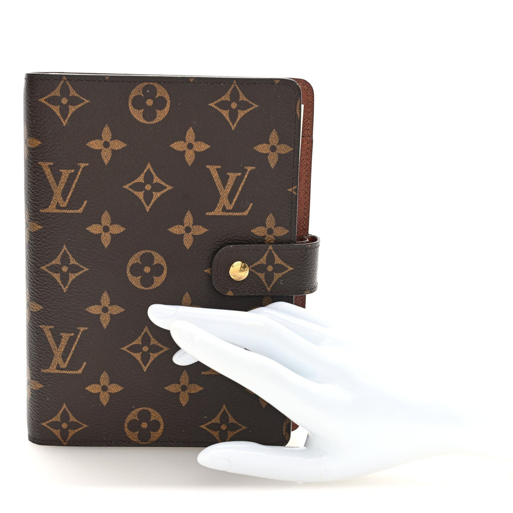 Louis Vuitton Monogram Medium Ring Agenda Cover