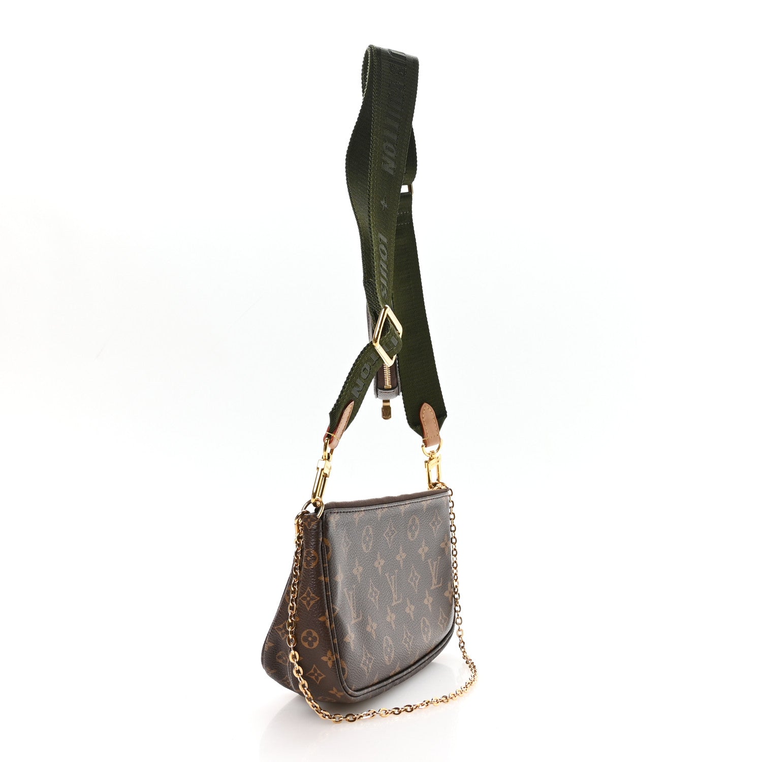 Louis Vuitton Monogram Multi Pochette Accessories Kaki