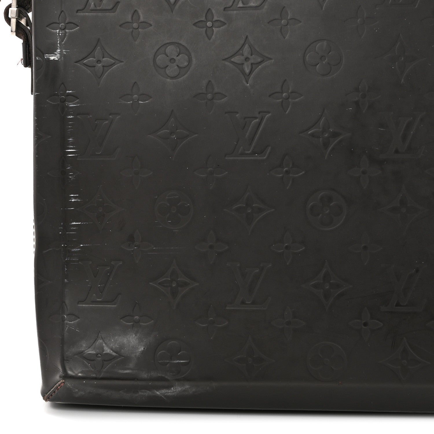 Louis Vuitton Monogram Glace Steve Messenger Bag Cafe