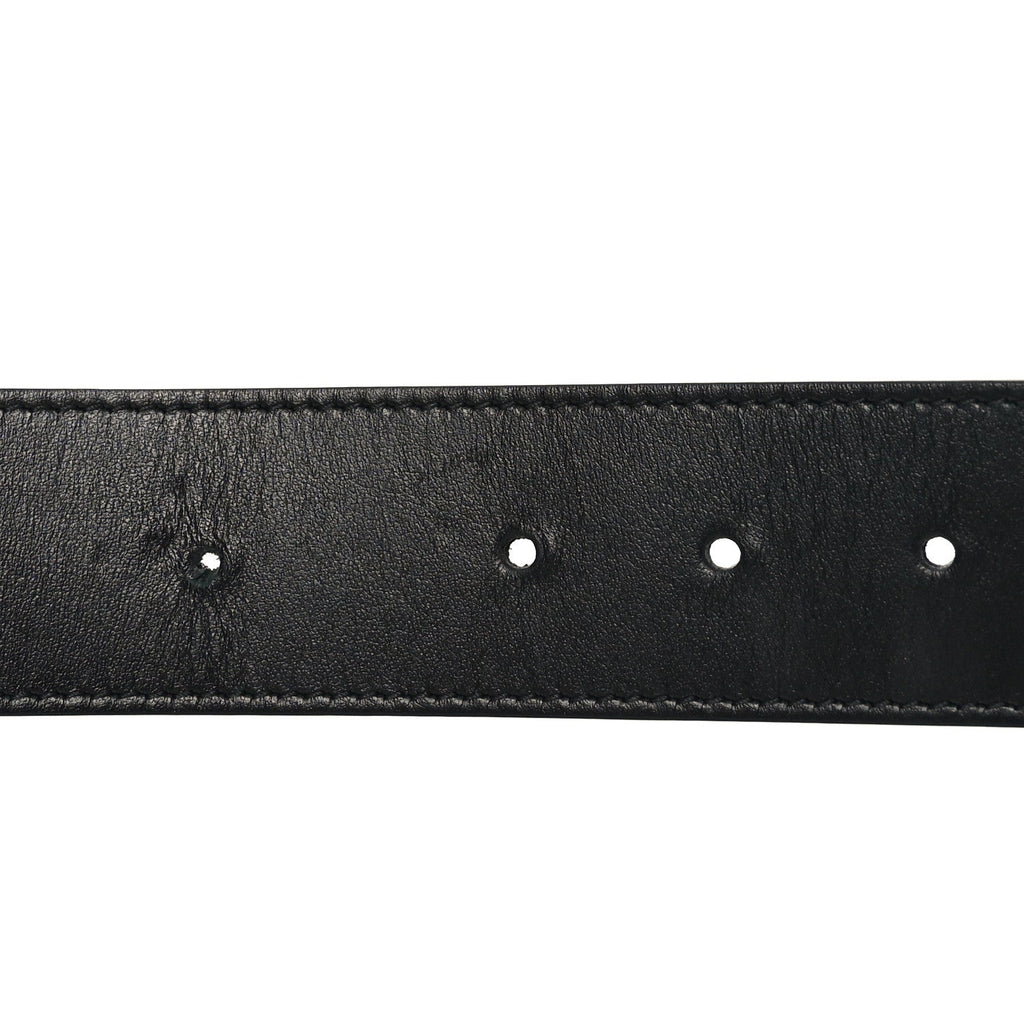 Gucci Calfskin Double G 40mm Belt 75 30 Black
