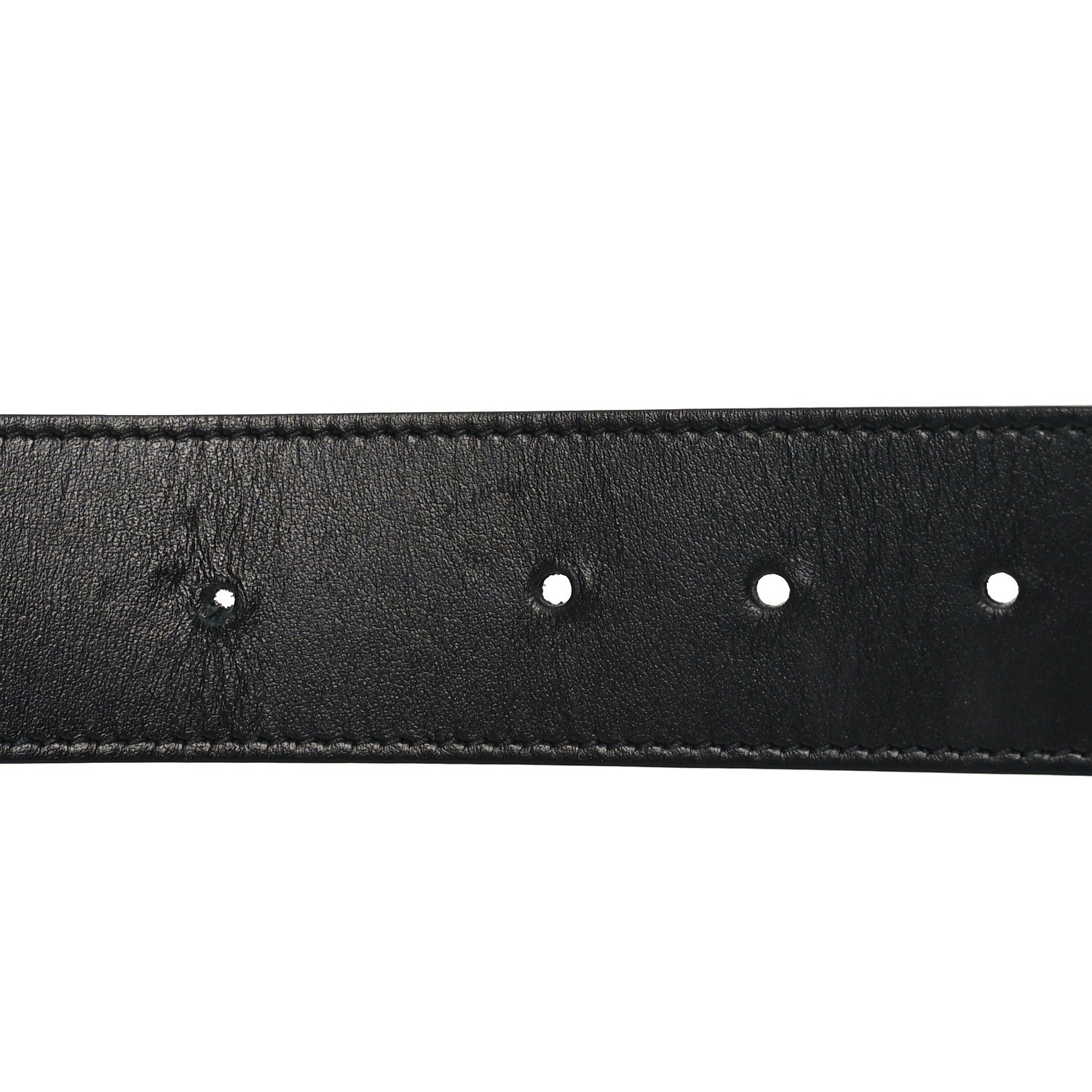 Gucci Calfskin Double G 40mm Belt 75 30 Black