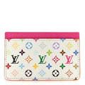 Louis Vuitton LV X TM Monogram Multicolor Card Holder Kawaii Pink