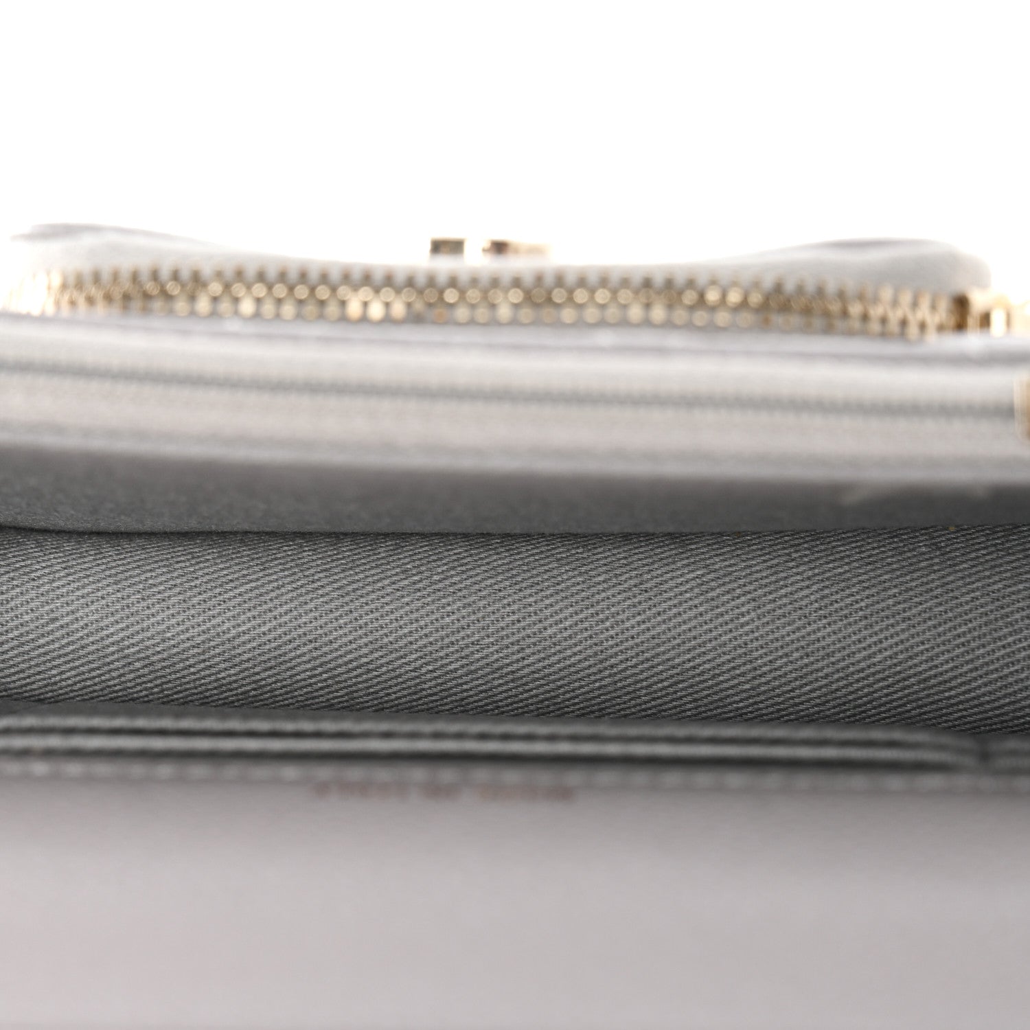 Chanel Caviar Quilted Mini Business Affinity Flap Grey