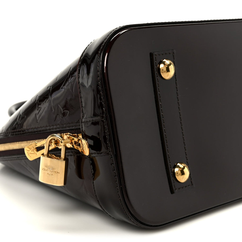 Louis Vuitton Vernis Alma PM Amarante
