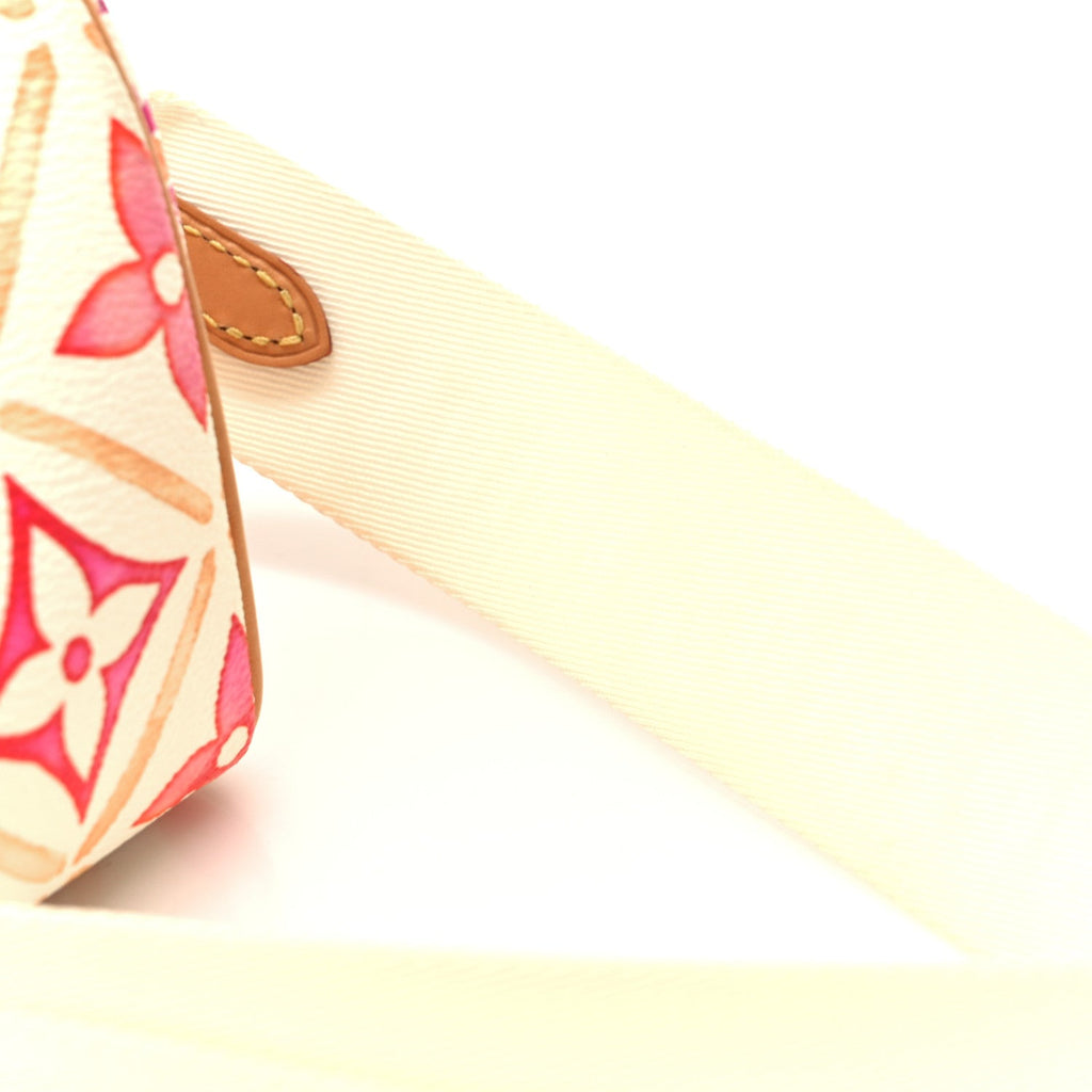Louis Vuitton Monogram Tiles By The Pool  Speedy 20 Coral