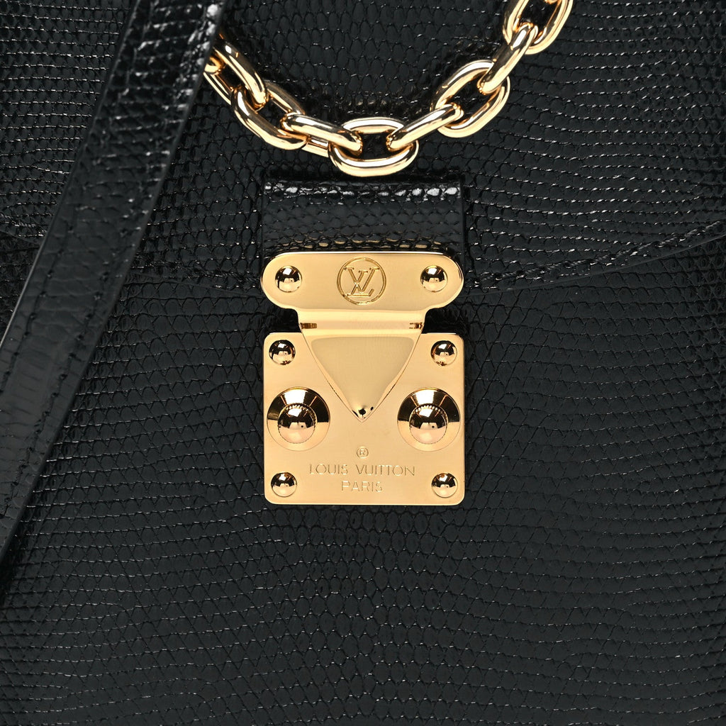 Louis Vuitton Lizard Camera Box Black