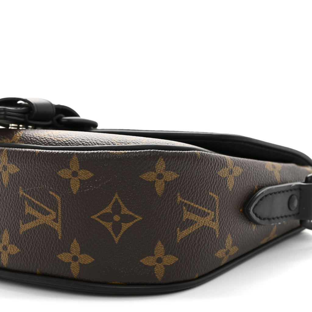 Louis Vuitton Monogram Macassar Montsouris Messenger PM