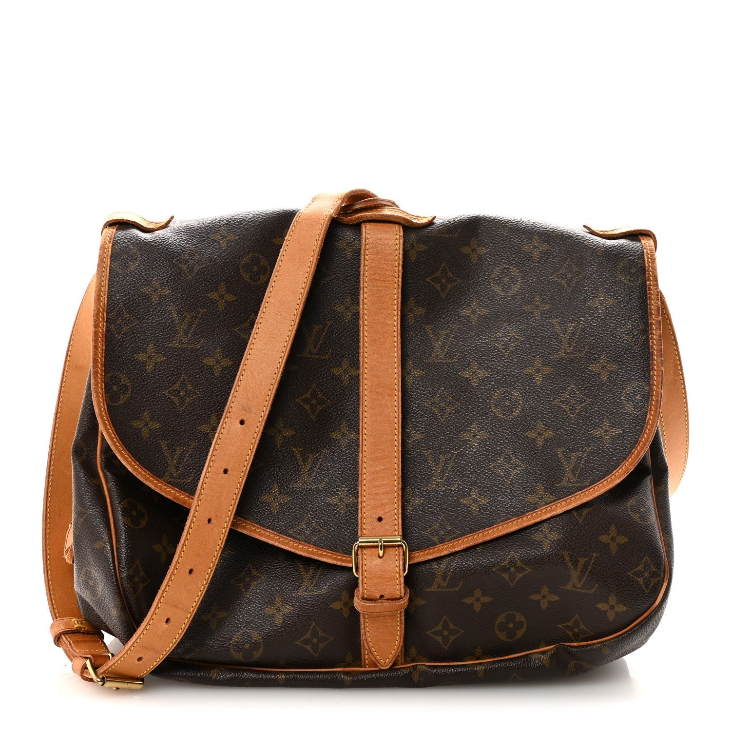 Louis Vuitton Monogram Saumur 35