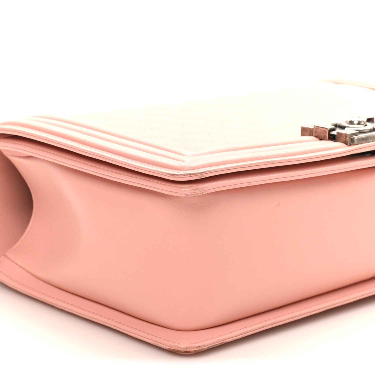 Chanel Lambskin Quilted New Medium Boy Flap Light Pink