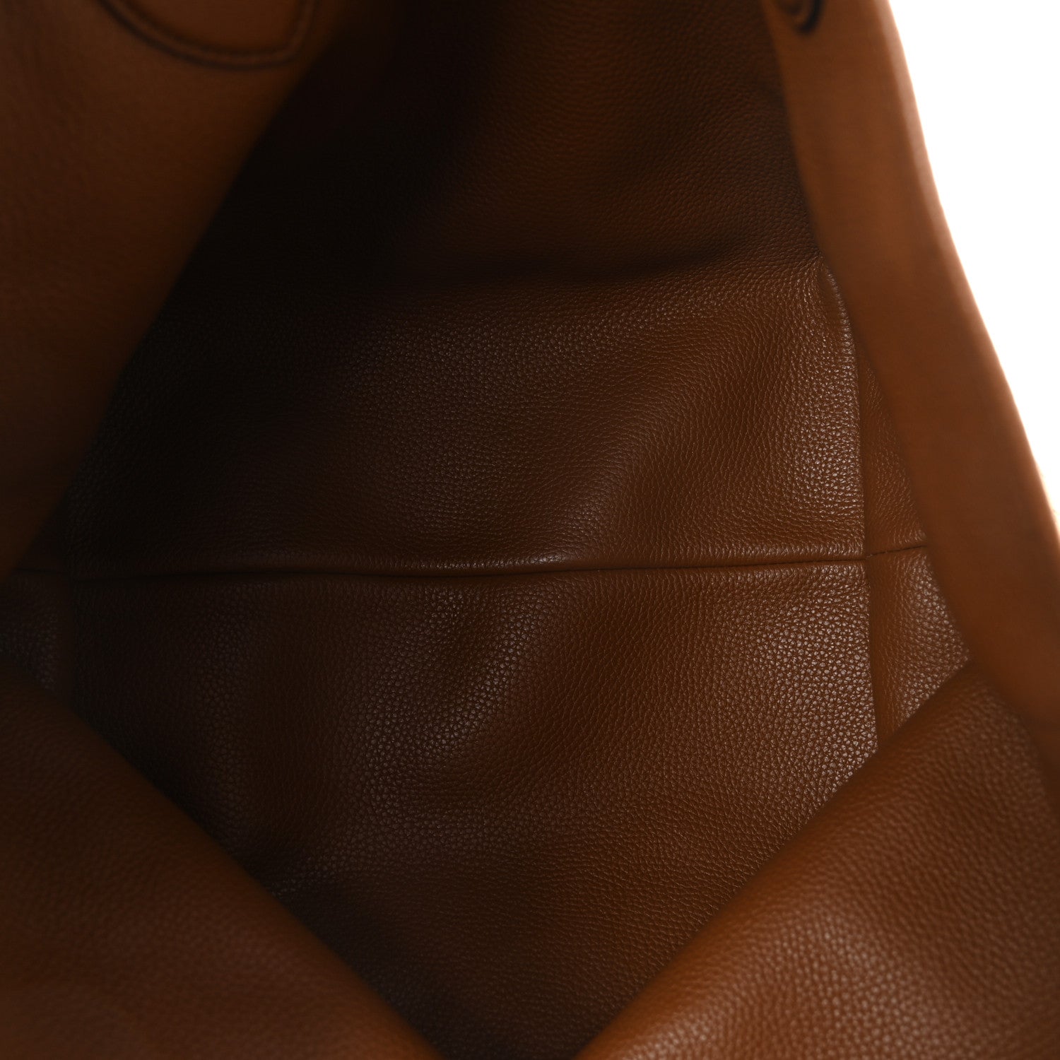 Gucci Grained Calfskin Monogram Large Totissima Reversible Tote Brown