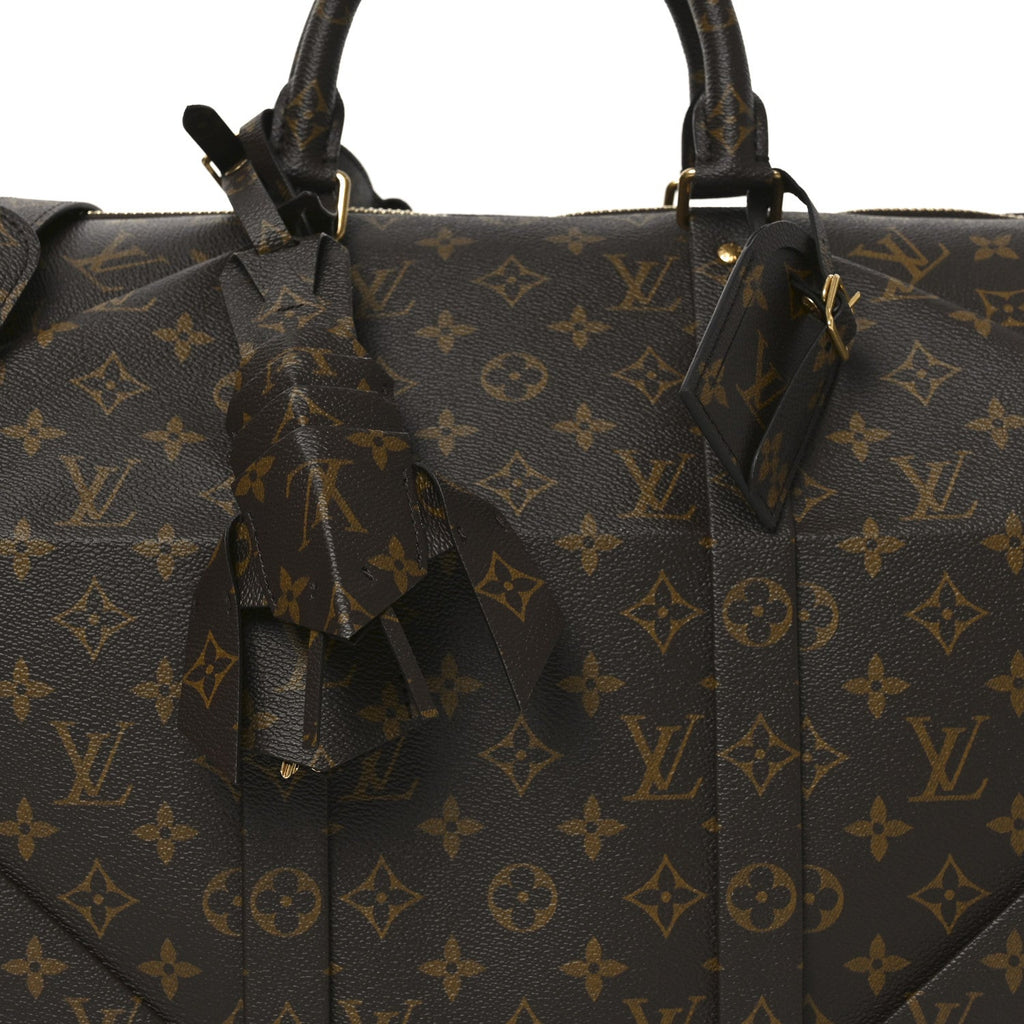 Louis Vuitton x Nigo Monogram Autres Cuirs Keepall Bandouliere 50
