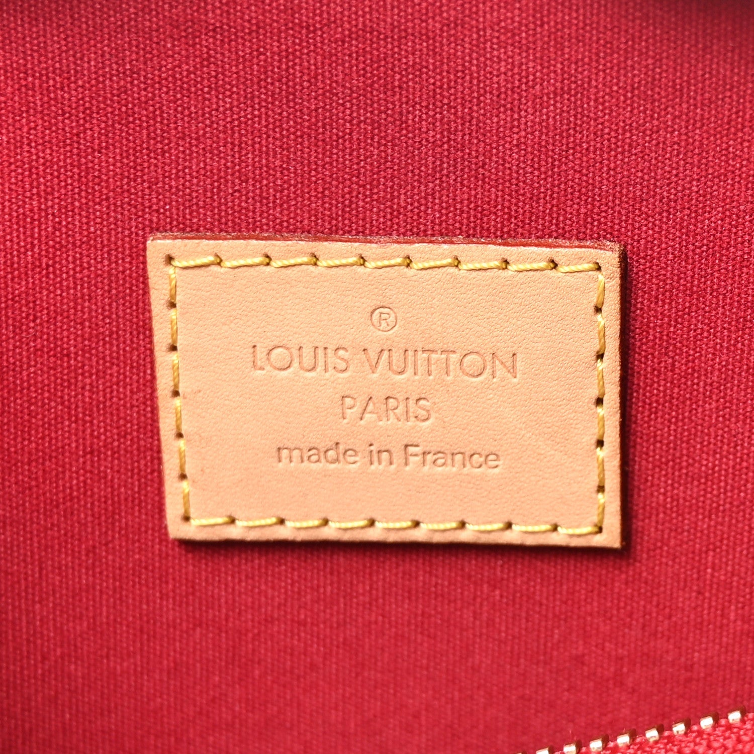 Louis Vuitton Vernis Alma GM Pomme D'Amour