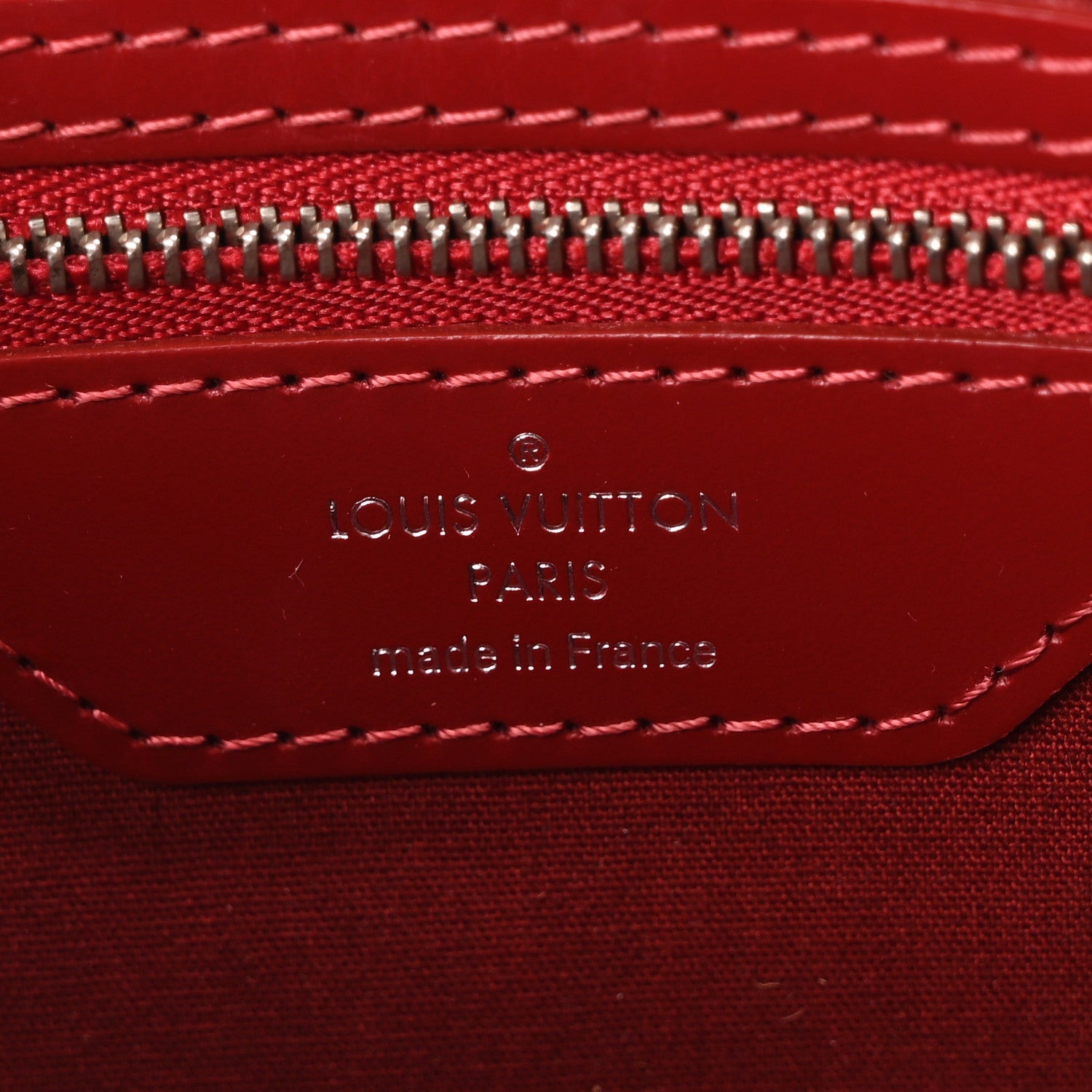Louis Vuitton Epi Brea MM Rubis