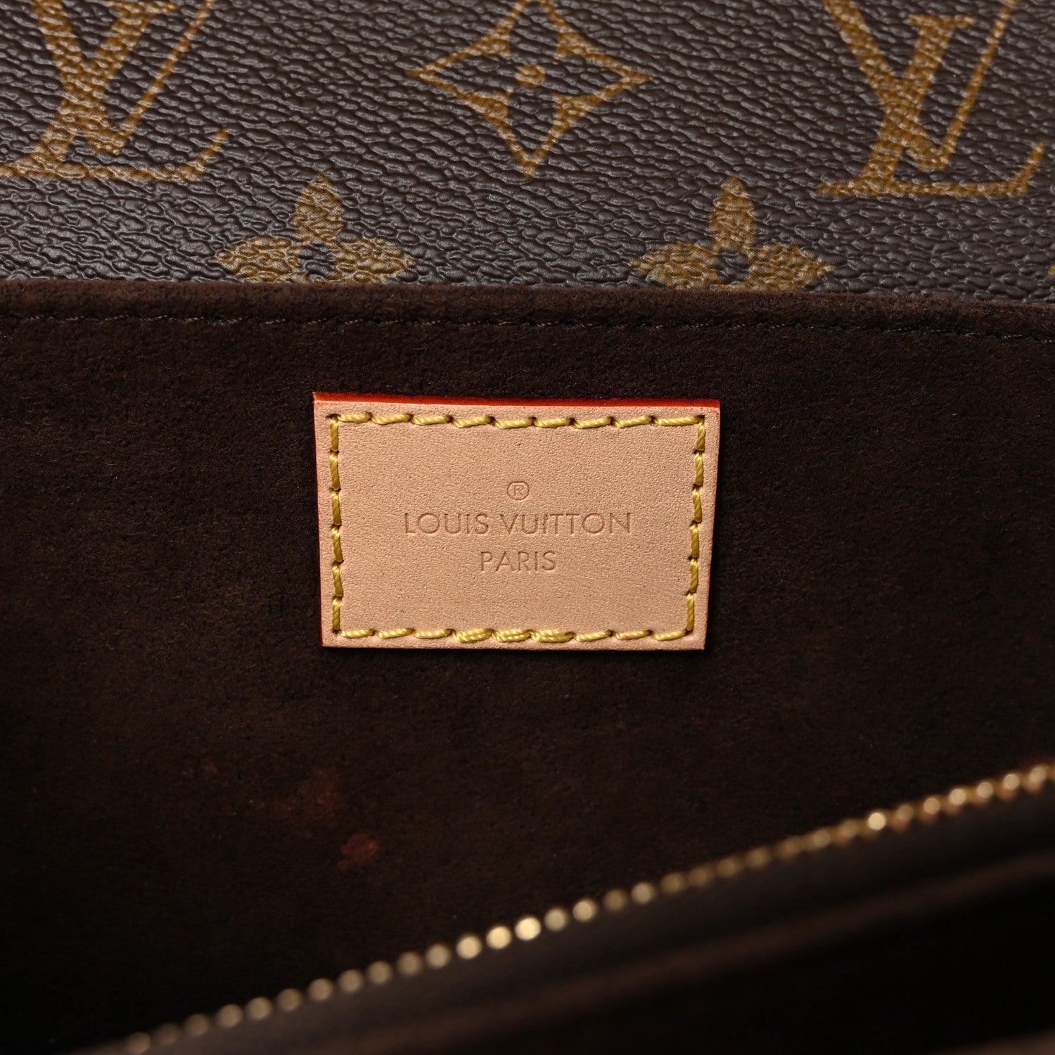 Louis Vuitton Monogram Pochette Metis East West