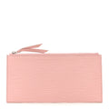 Louis Vuitton Epi Felicie Chain Wallet Zippered Insert Rose Ballerine