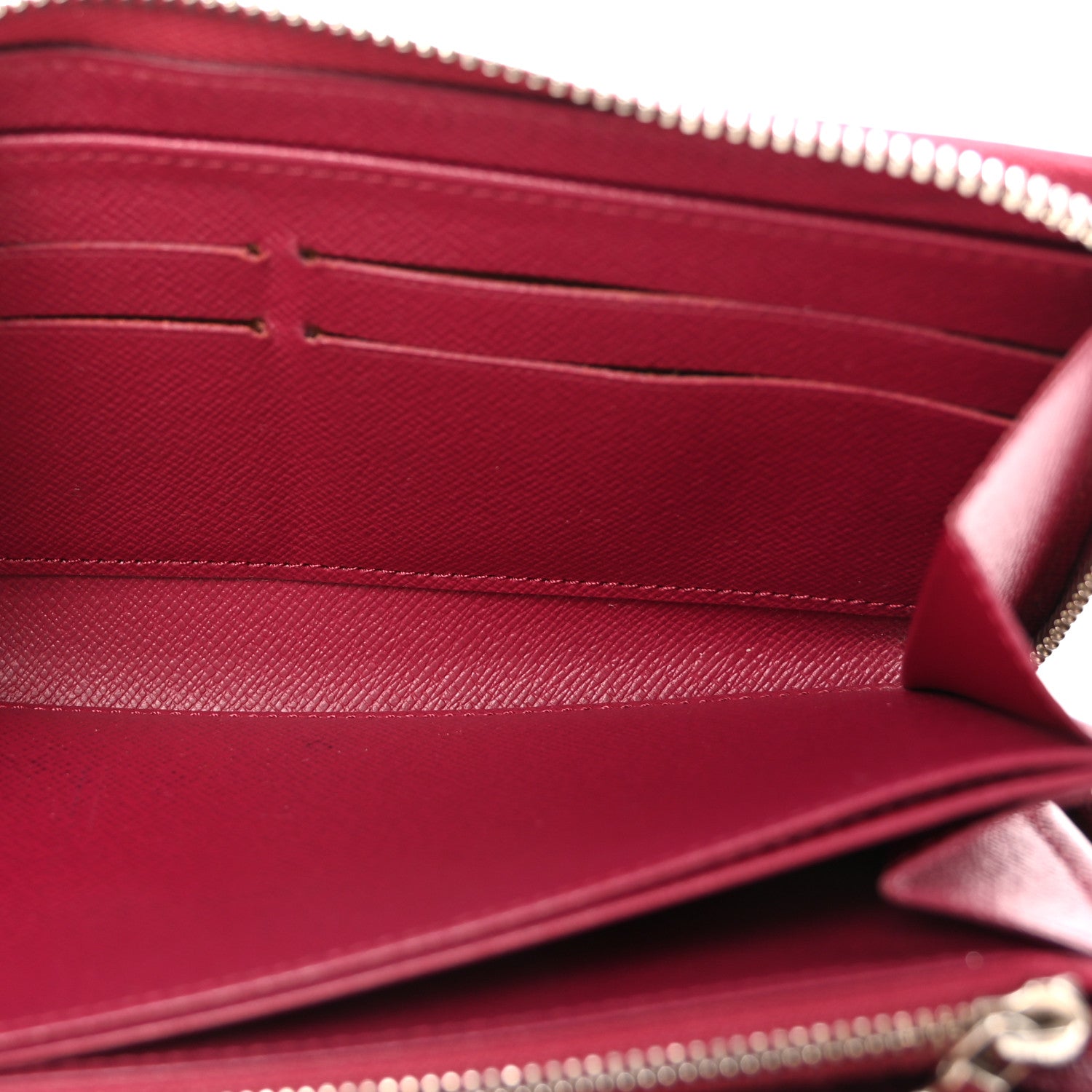Louis Vuitton Epi Zippy Wallet Fuchsia